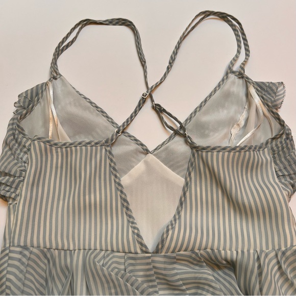 GUESS Ruffle Fit and Flare Dress Size 4 - Picture 6 of 7